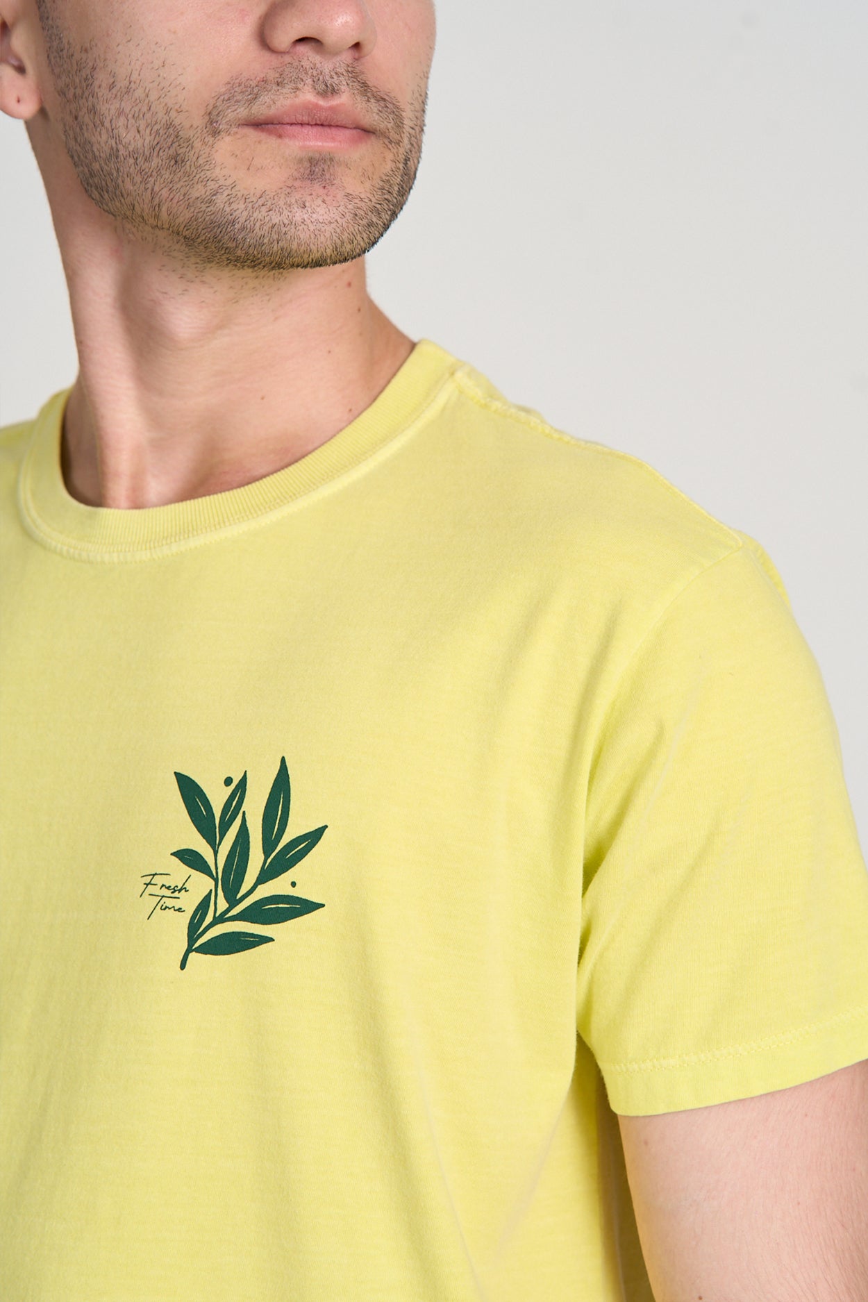Camiseta Fresh Time Verde lima