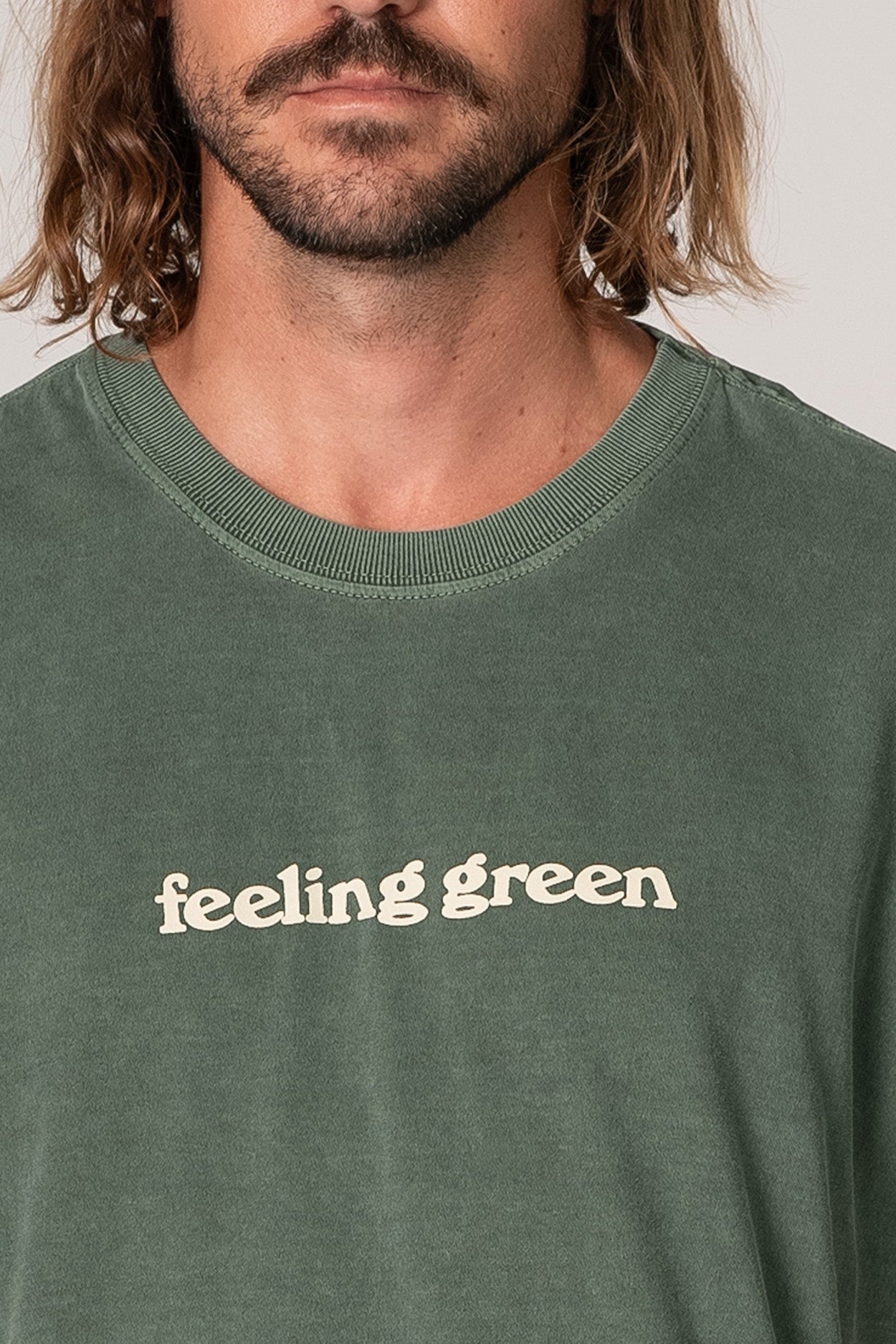Camiseta Feeling Green Stone Verde