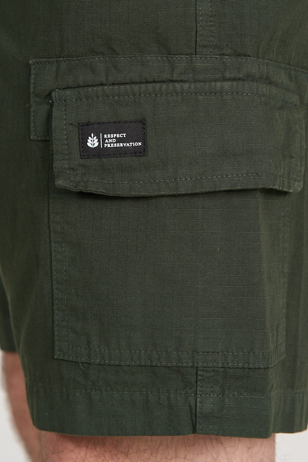 Bermuda Cargo Ripstop Verde Intenso