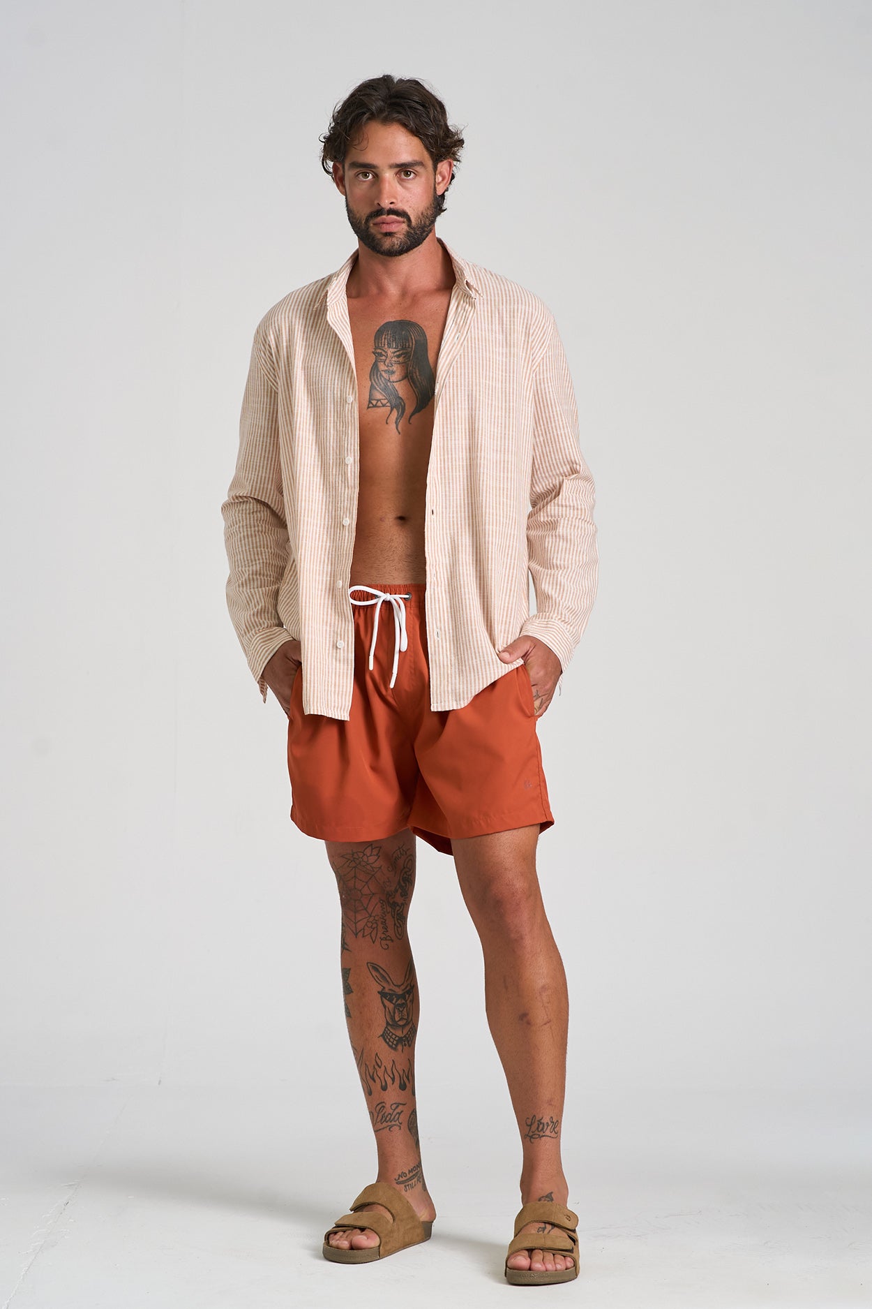 Camisa Positano TERRACOTA