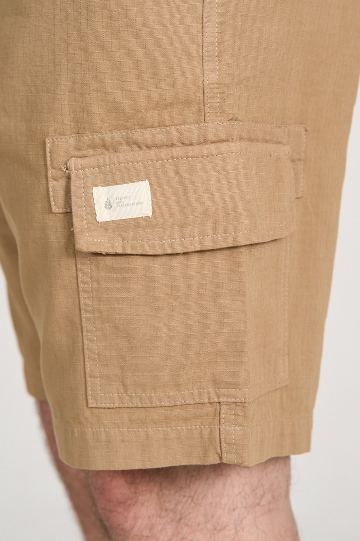 Bermuda Cargo Ripstop Bege
