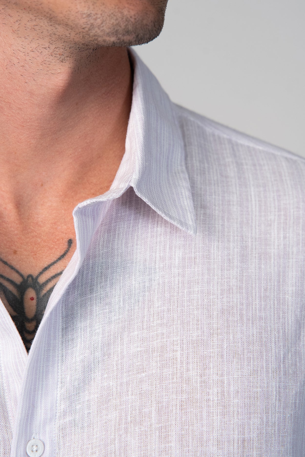 Camisa Riviera MC Lilas