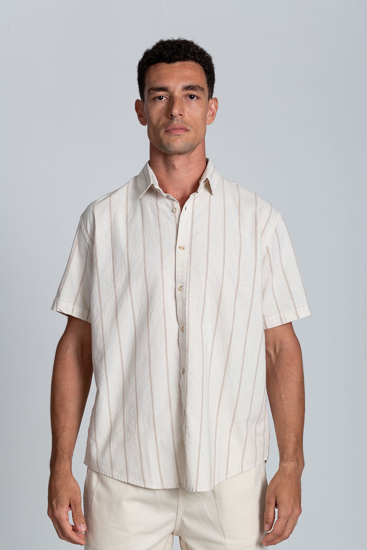 Camisa Udine MC Natural