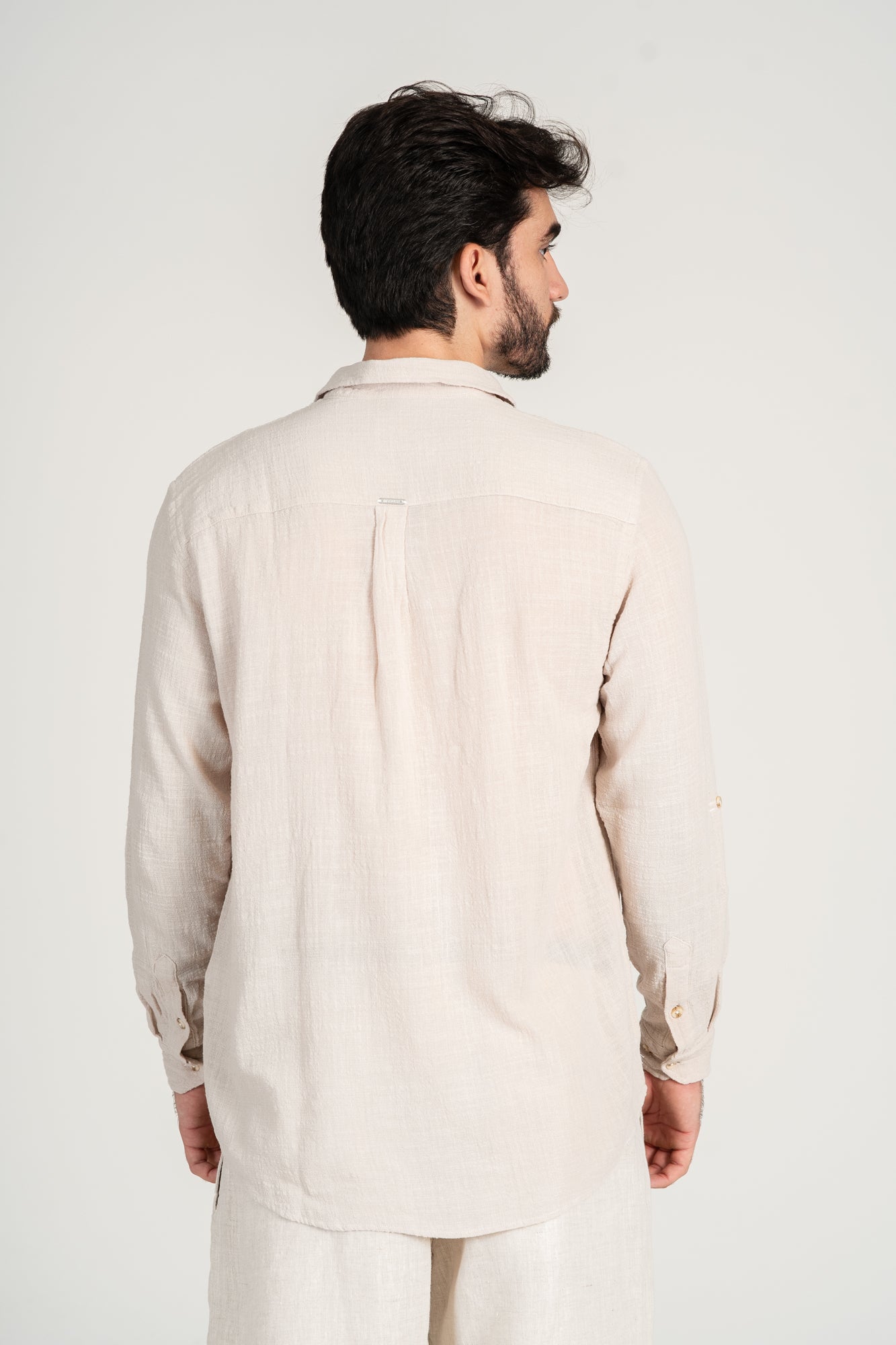 Camisa Rústica ML Areia
