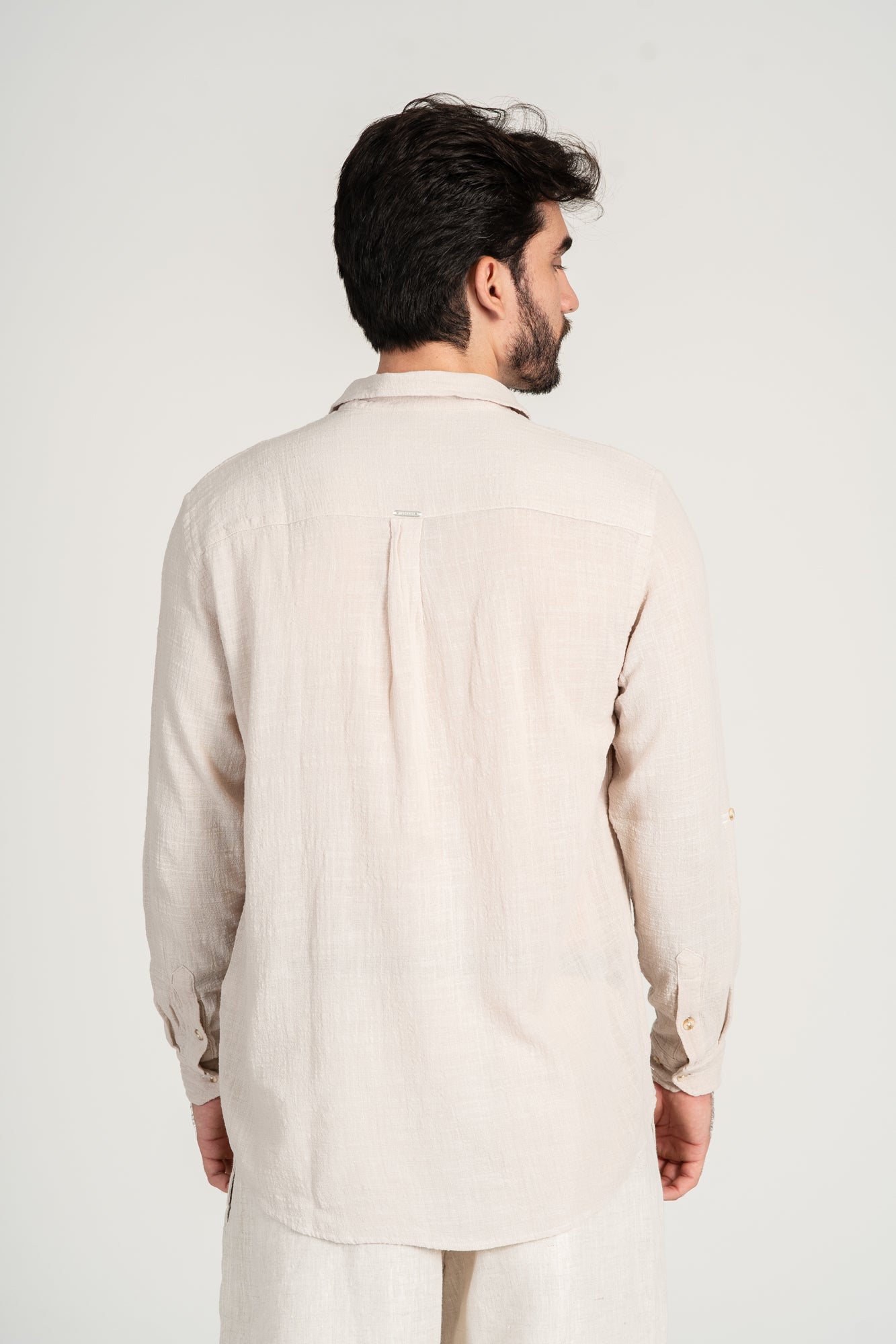 Camisa Rústica ML Areia