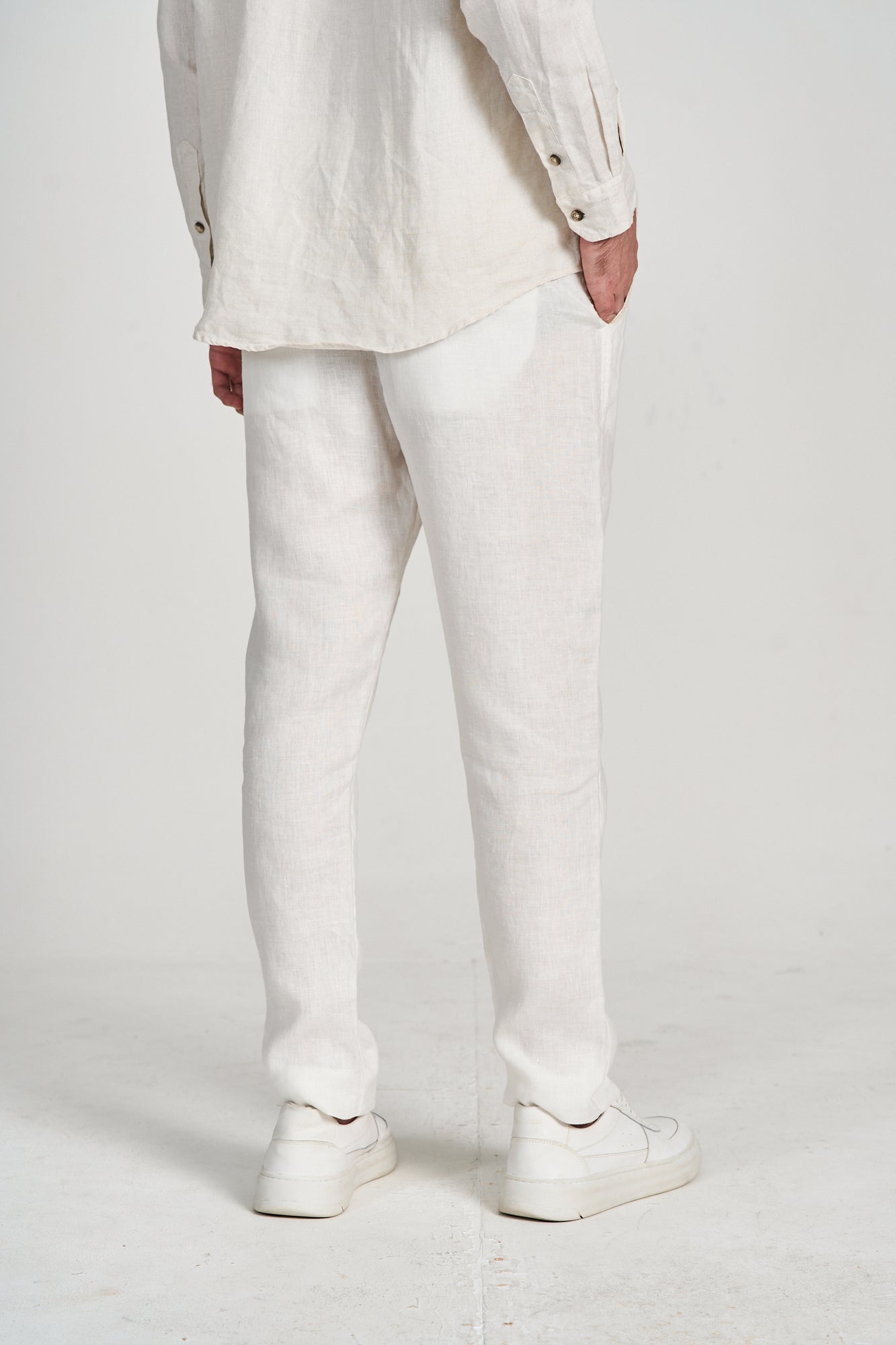 Calça Puro Linho Branco
