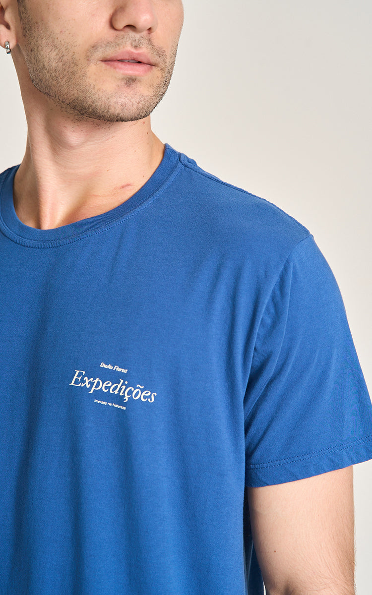 CAMISETA EXPEDICOES Azul