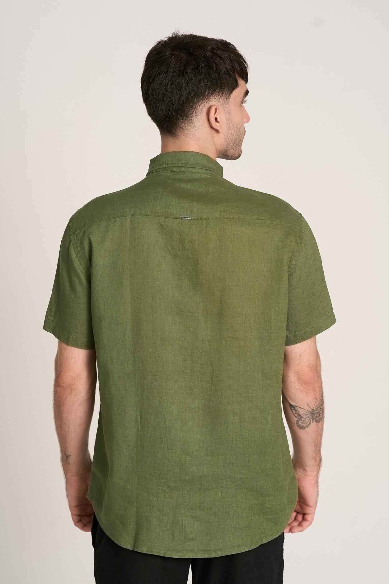 Camisa Puro Linho MC Verde
