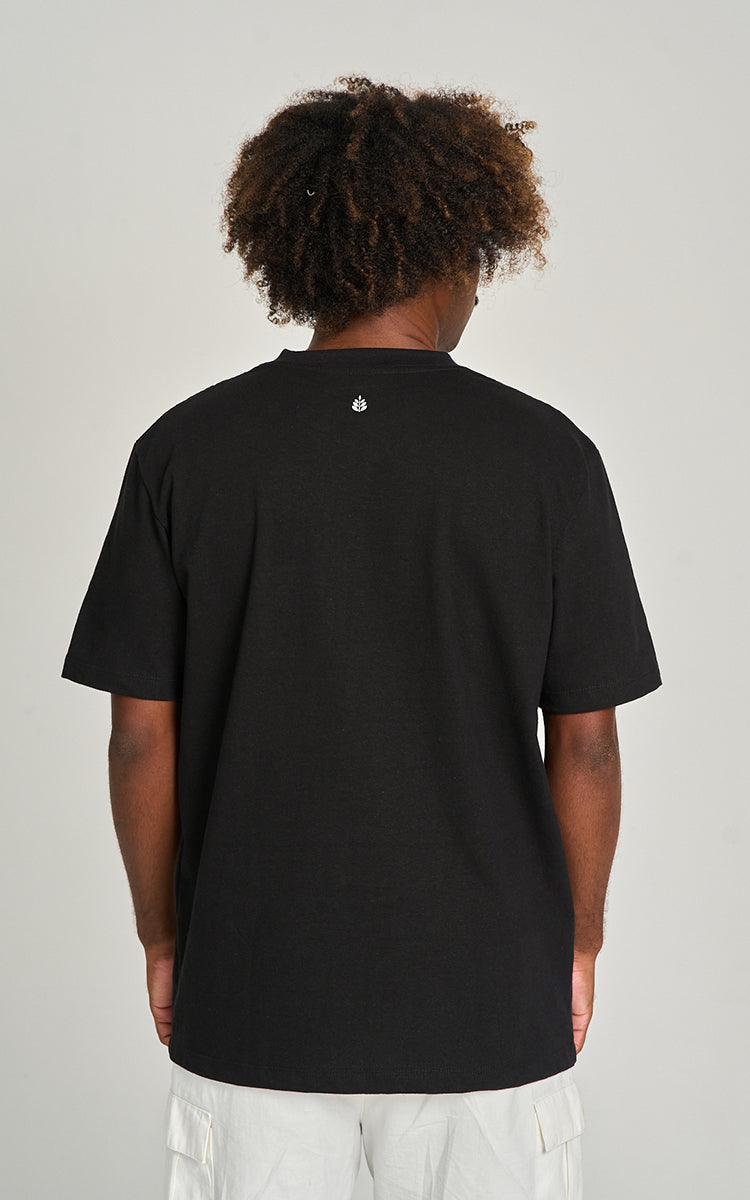 Camiseta Cânhamo Malhão Preto