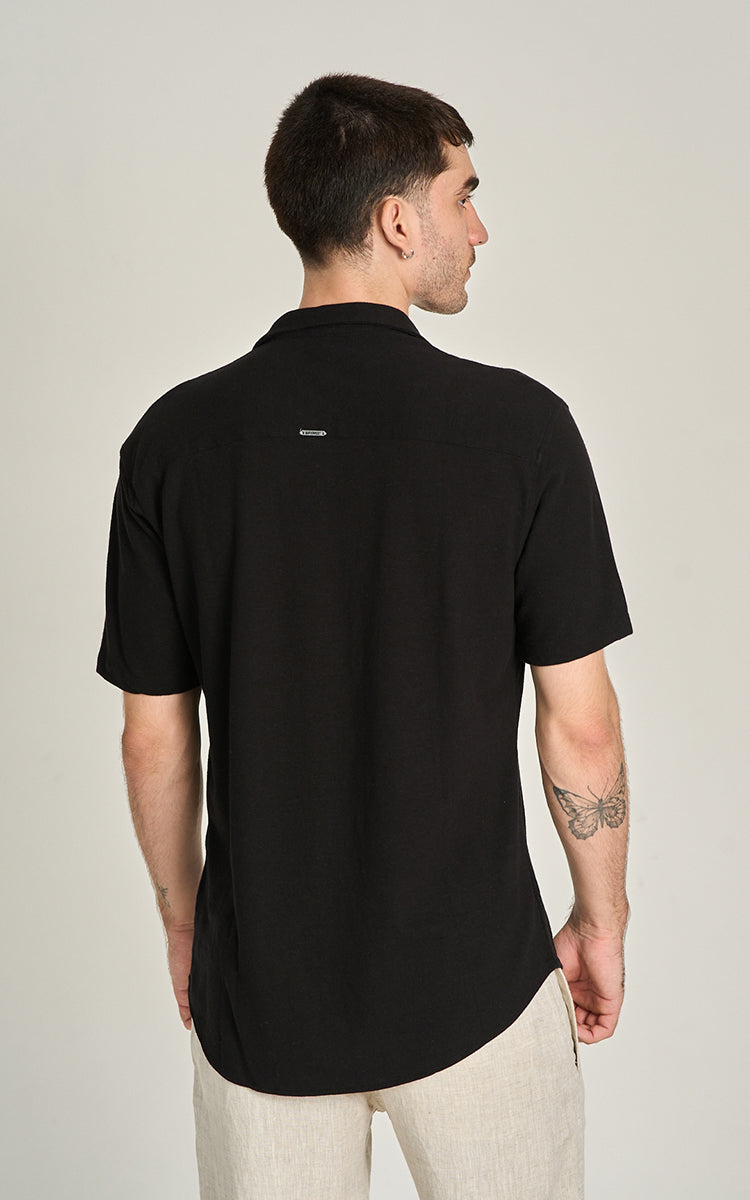 Camisa Canhamo Mc Preto