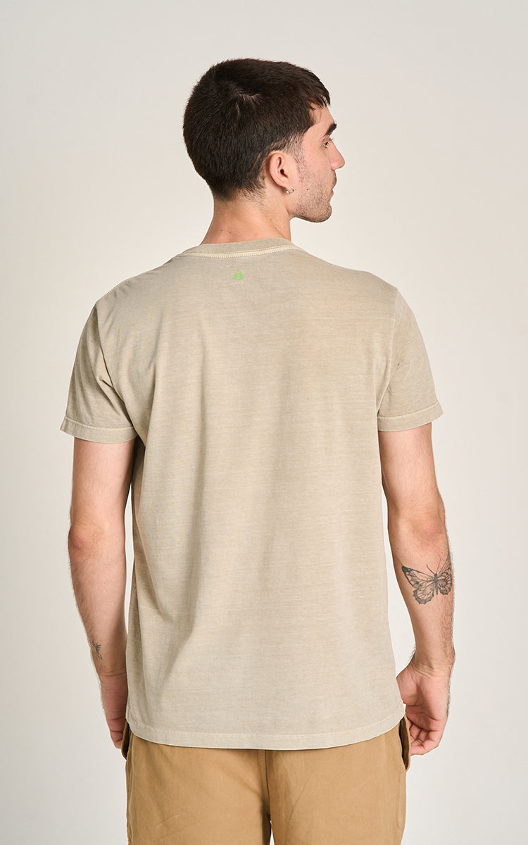 Camiseta Elementos Stone Caqui