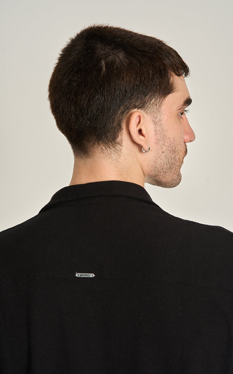 Camisa Canhamo Mc Preto
