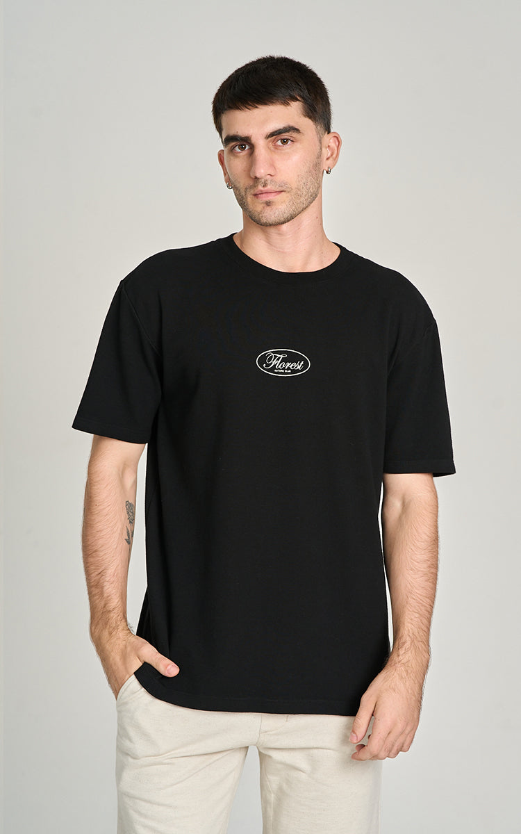 Camisa Vintage Club Over Preto
