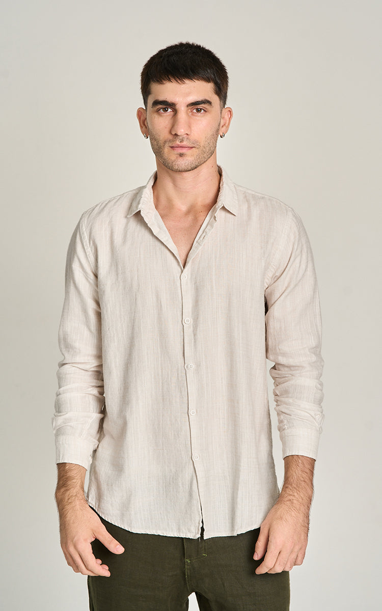 Camisa Bromélia ML Natural