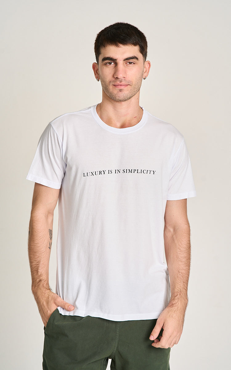 Camiseta Lins Branco