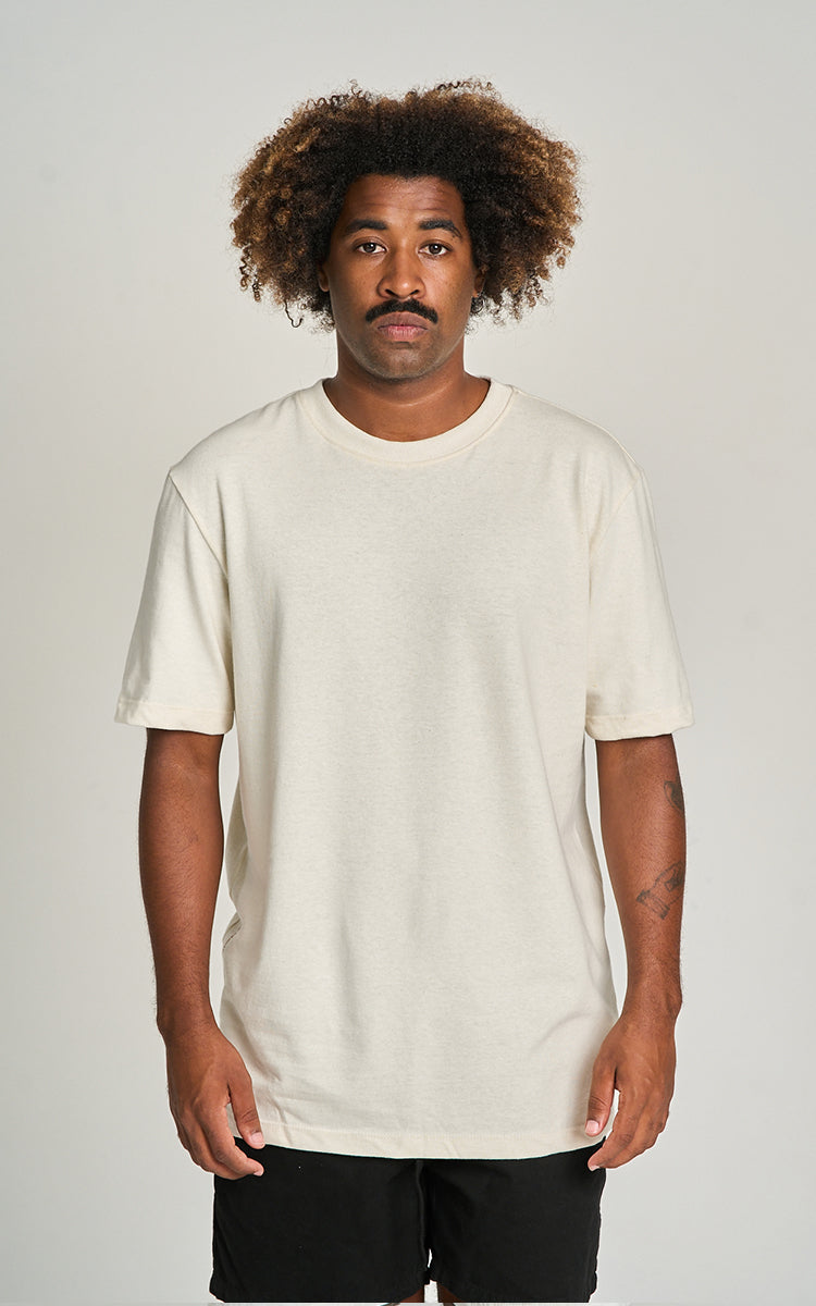Camiseta Cânhamo Malhão Natural