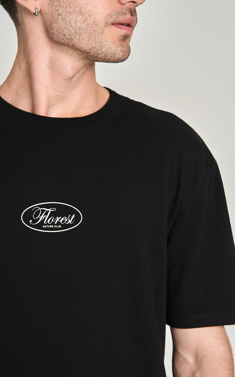 Camisa Vintage Club Over Preto