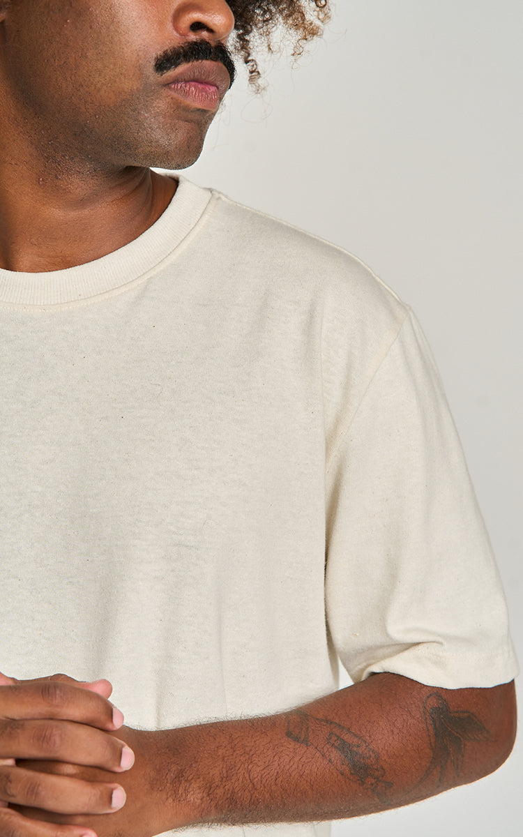 Camiseta Cânhamo Malhão Natural
