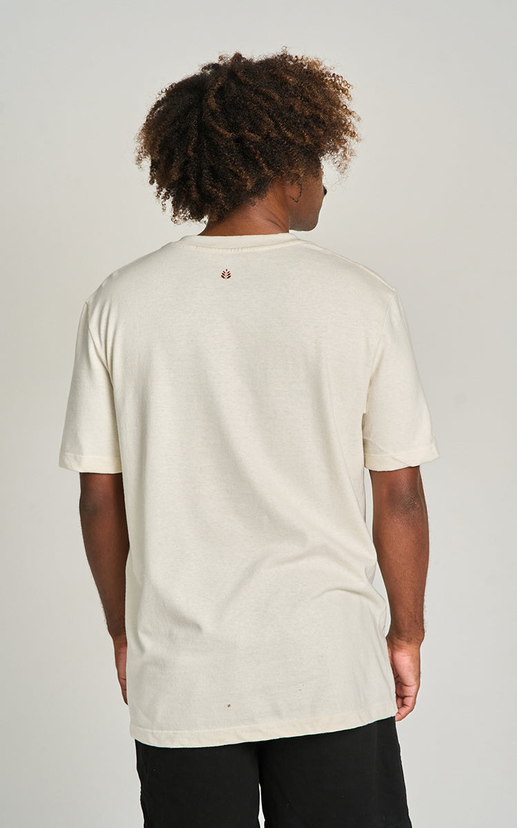 Camiseta Cânhamo Malhão Natural