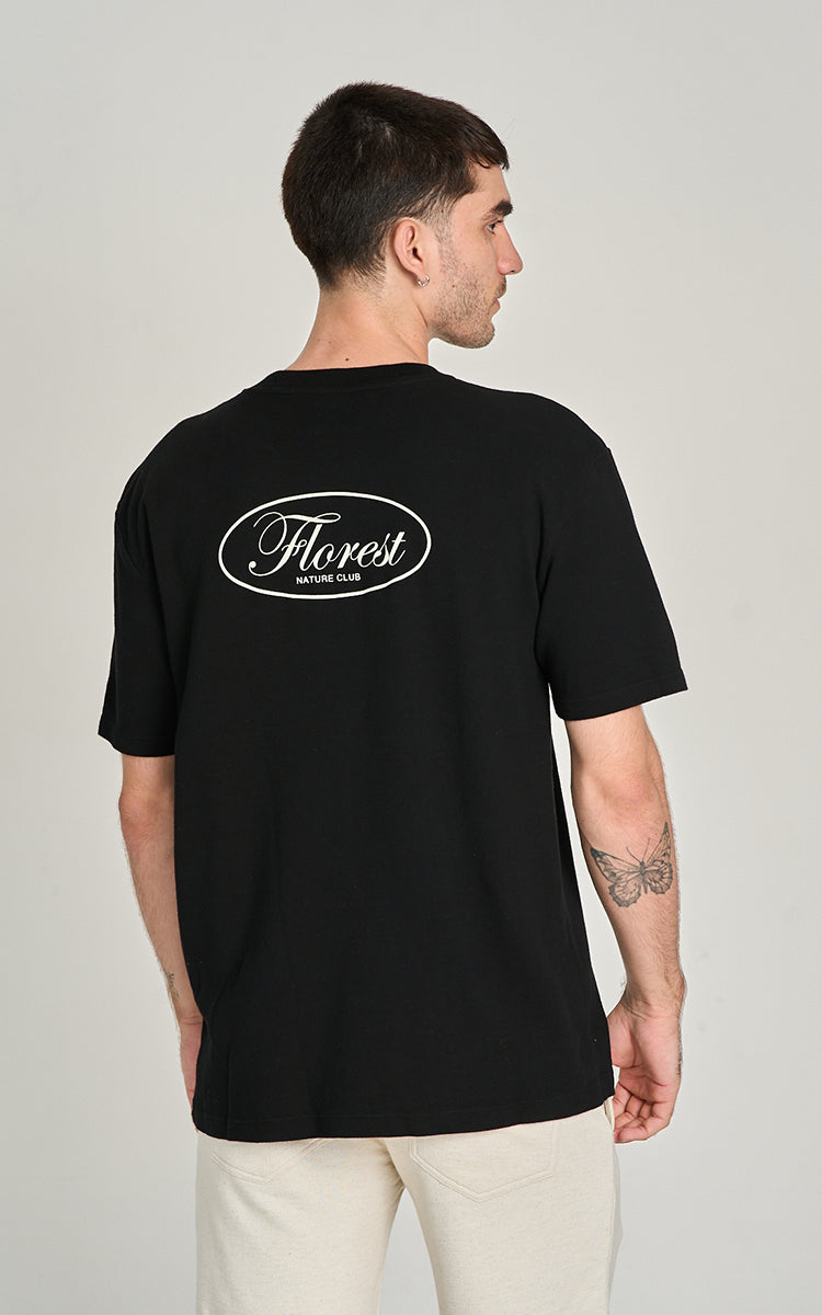 Camisa Vintage Club Over Preto
