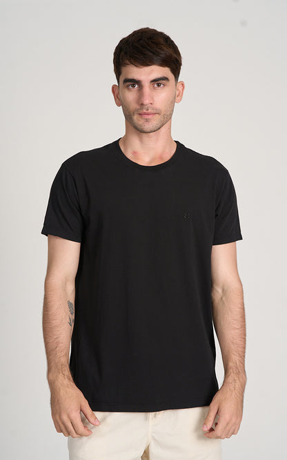 Camiseta Basic Stone Preto
