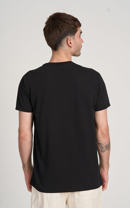 Camiseta Basic Stone Preto