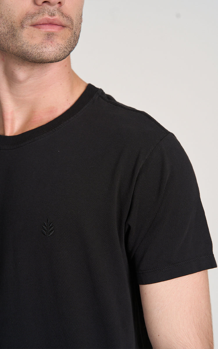 Camiseta Basic Stone Preto