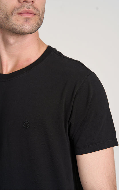 Camiseta Basic Stone Preto