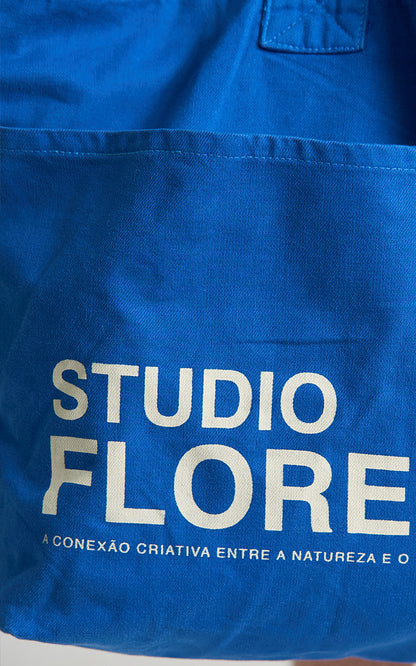 Tote Bag Basic Azul Intenso