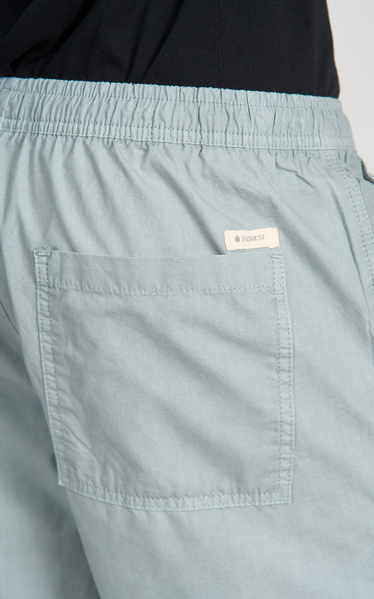 Short Sarja Leve Azul