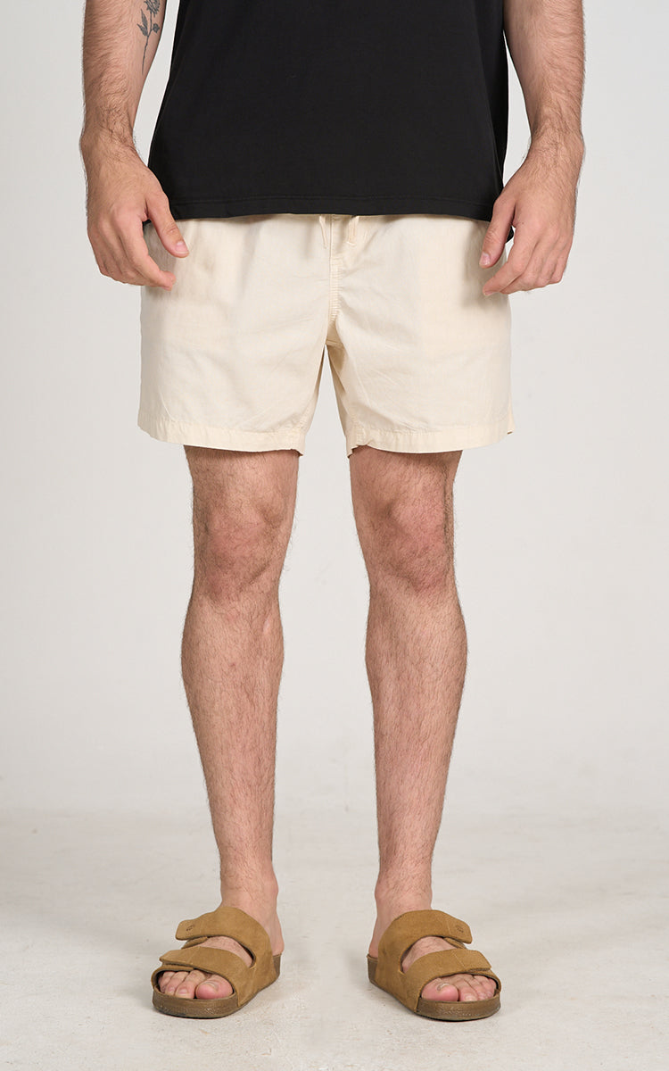 Short Sarja Leve Off-White