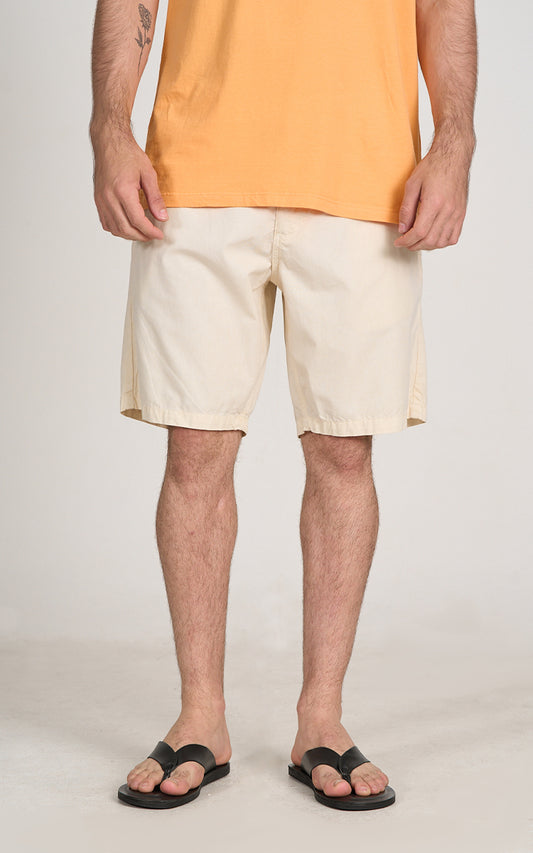 Bermuda Sarja Leve Off-White