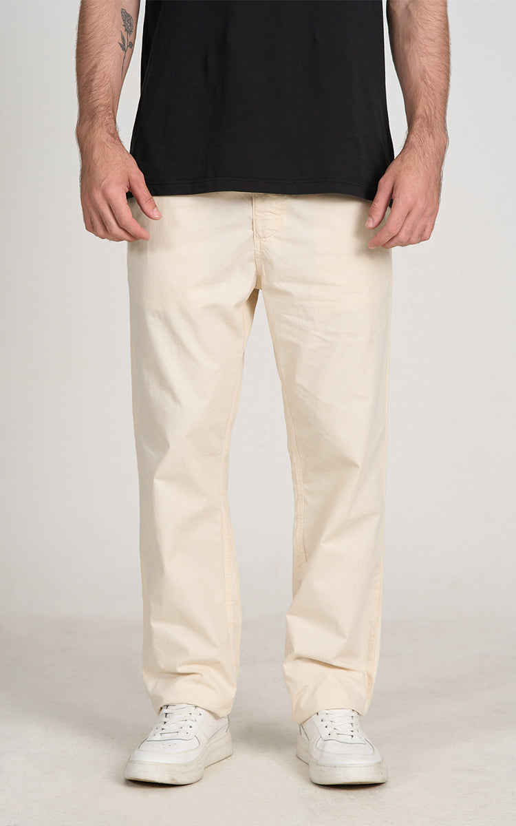 Calça Sarja Leve Off-White