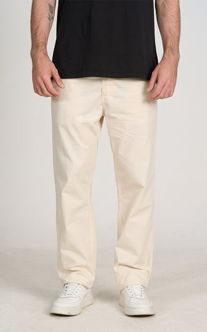 Calça Sarja Leve Off-White