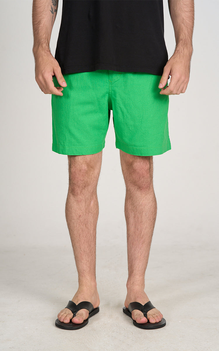 Short Relax Verde Claro