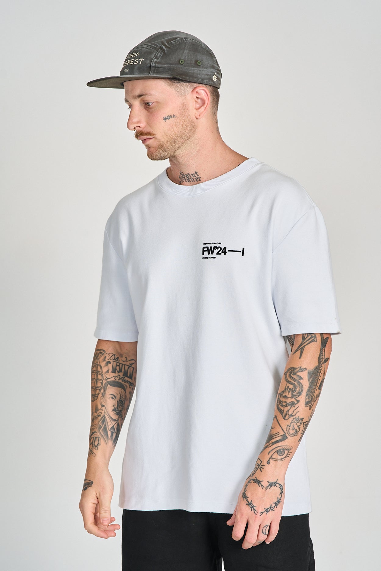 Camiseta Fw24 Over Branco