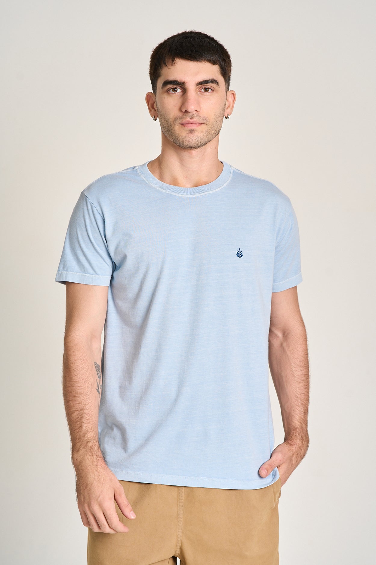 CAMISETA ROUTE Azul Claro