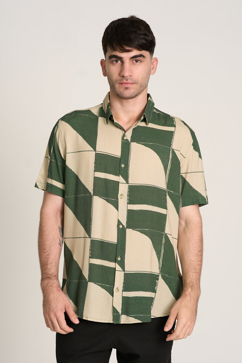Camisa Tile MC Multi