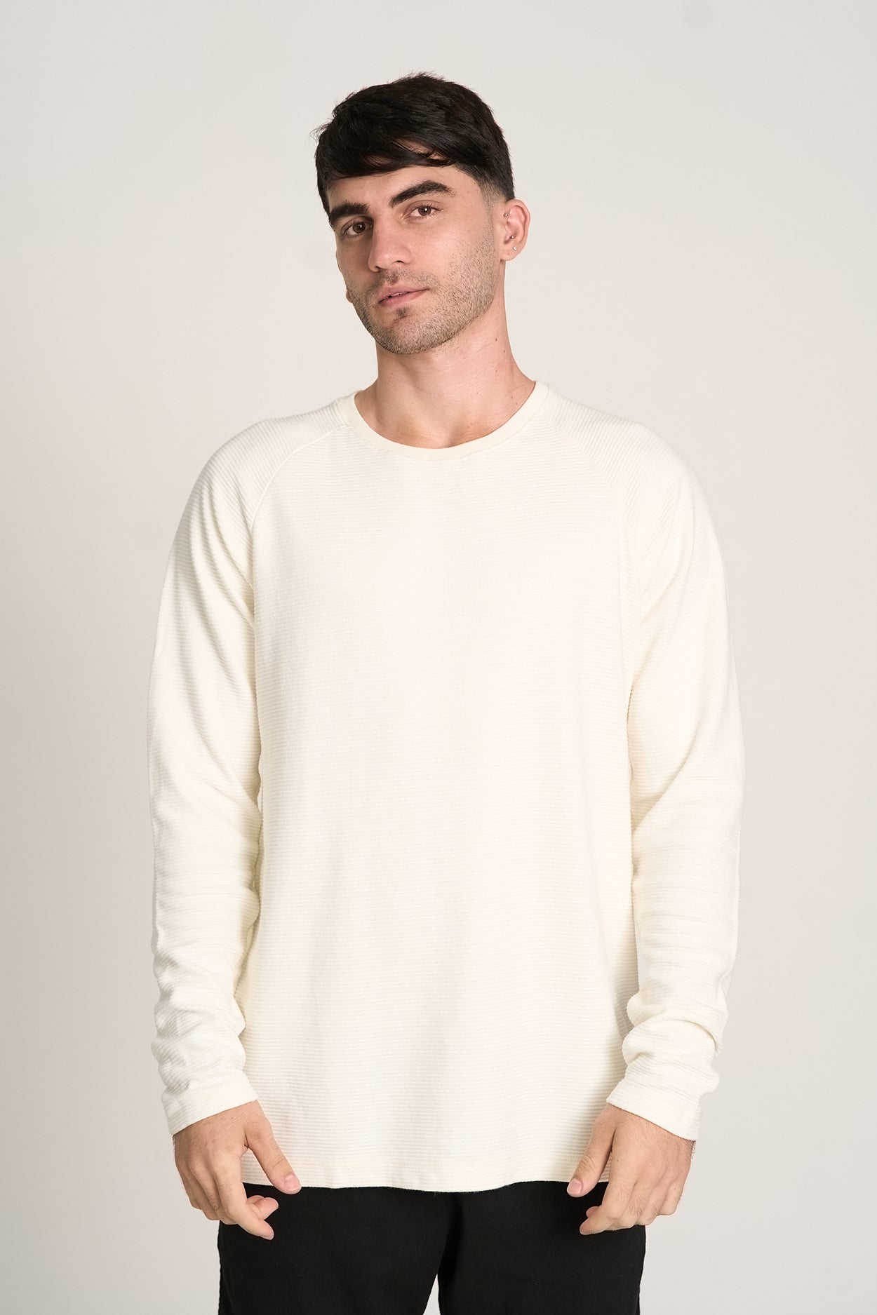 Camiseta Raglan Layer ML Natural