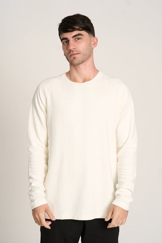 Camiseta Raglan Layer ML Natural