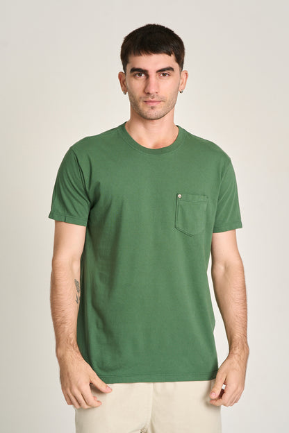 Camiseta Pocket Basic Verde