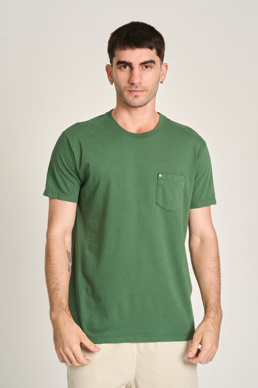 Camiseta Pocket Basic Verde
