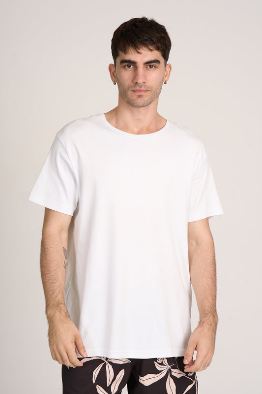 Camiseta Fio Egípcio Branco