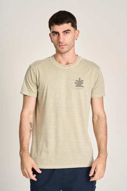 CAMISETA LADRILHOS Caqui