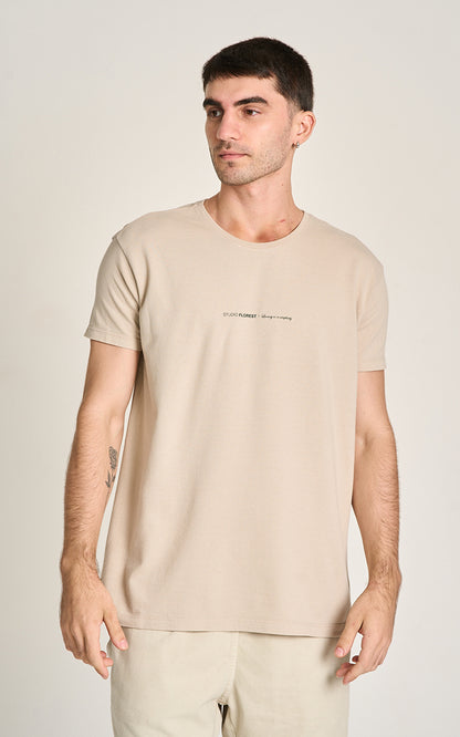 Camiseta Luxury Caqui