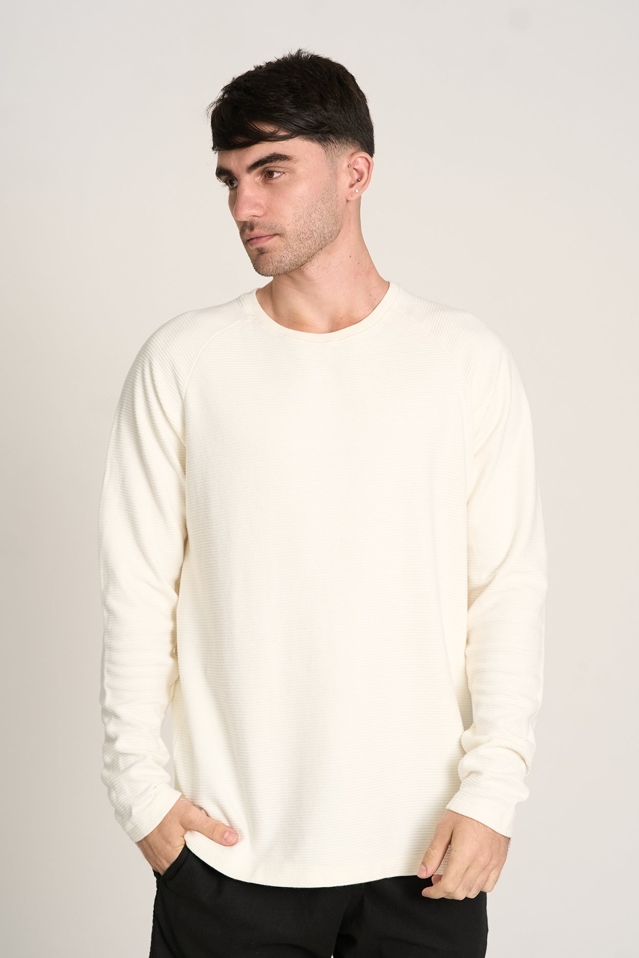 Camiseta Raglan Layer ML Natural