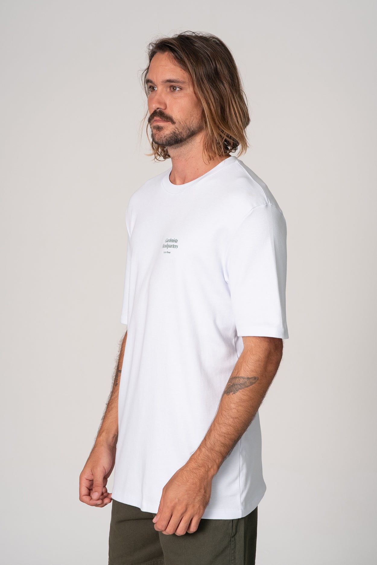 Camiseta Gardenista Over Branco