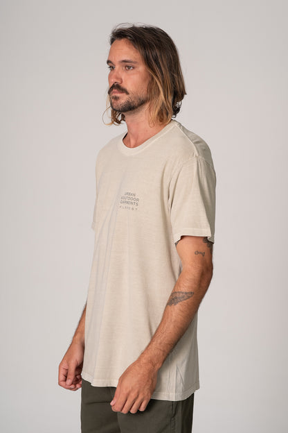 Camiseta Growing Stone Bege