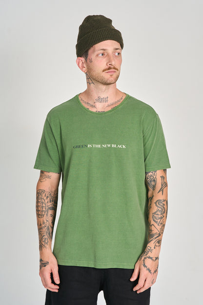 Camiseta New Black Verde