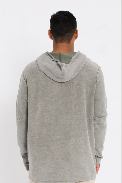 Hoodie Iquitos Marmorizado Verde